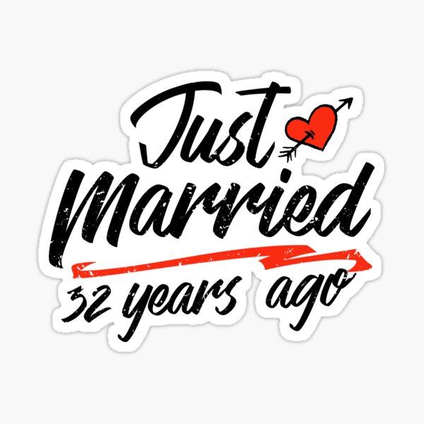 Verheiratet 32 jahre Hochzeitstage: Alle