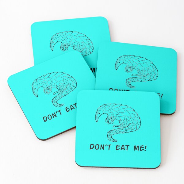 Item preview, Pangolin Don’t Eat Me Blue designed and sold by Civil-Woke.