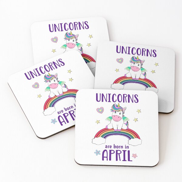 Item preview, Unicorns Are Born In April designed and sold by brodyquixote.