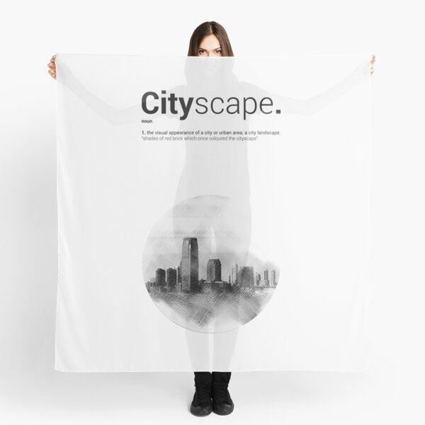 Luke Roberts / Cityscape / Cross Hatch Scarf