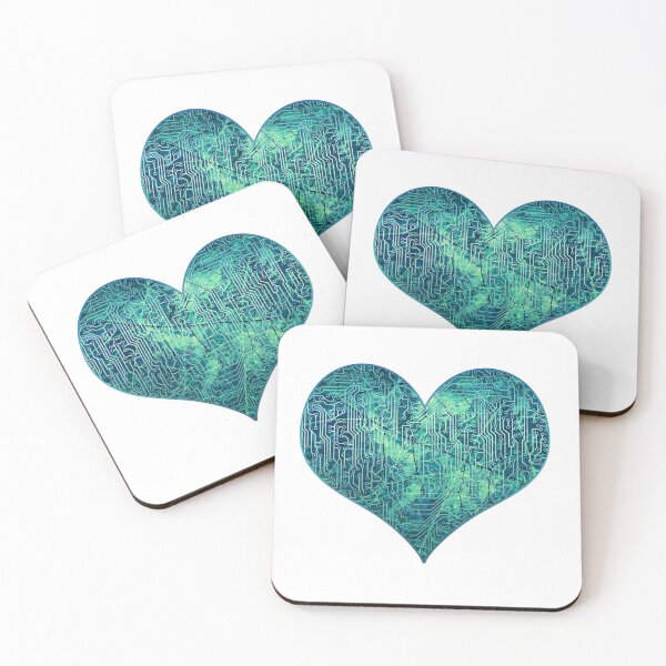Item preview, Digital Ocean Blue Circuit Board Texture designed and sold by bexilla.