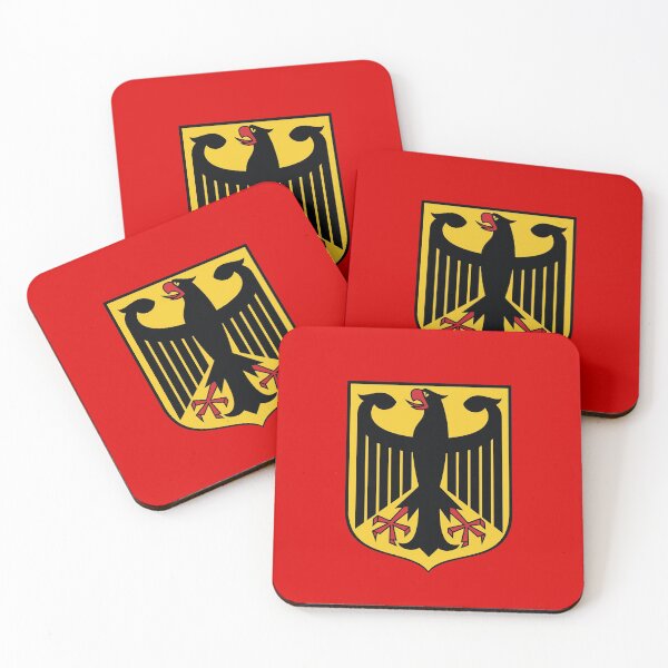 Item preview, German Eagle | Coat of arms | BG Red designed and sold by Oliveirallan.