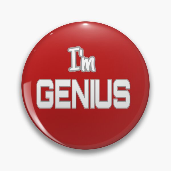 Item preview, I'm genius designed and sold by Arts Mania.
