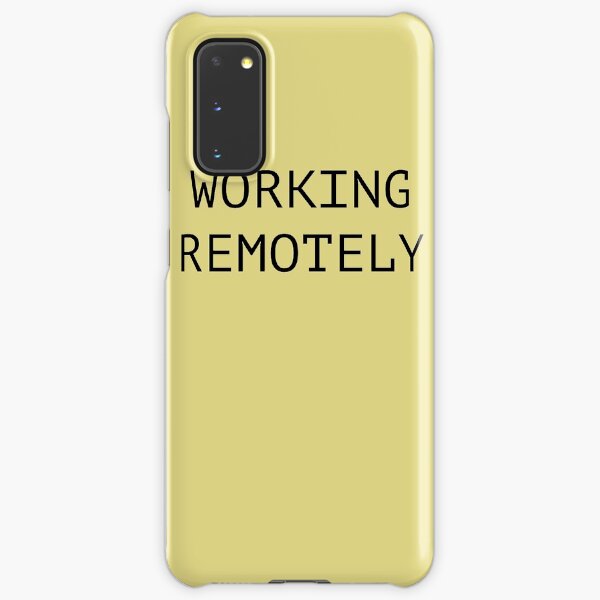 Working Remotely Samsung Galaxy Snap Case