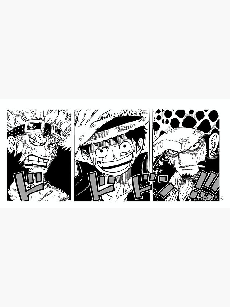 Kid Luffy Law Wano Original Colored Versions Available