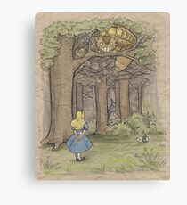 My Neighbor in Wonderland Canvas Print