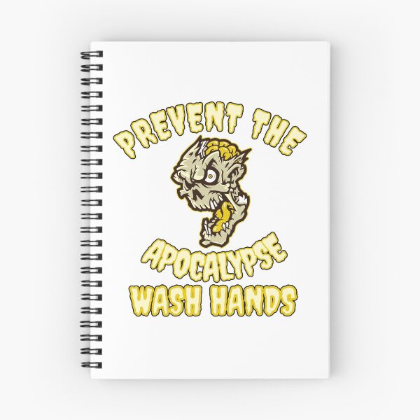 Item preview, Wash hands - Prevent the apocalypse designed and sold by NerdySherds.