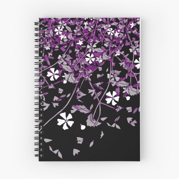 Item preview, Ace Pride Scattered Falling Flowers and Leaves designed and sold by Vernen Ink.