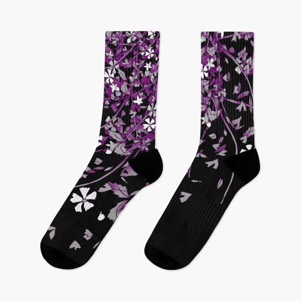 Item preview, Ace Pride Scattered Falling Flowers and Leaves designed and sold by Vernen Ink.