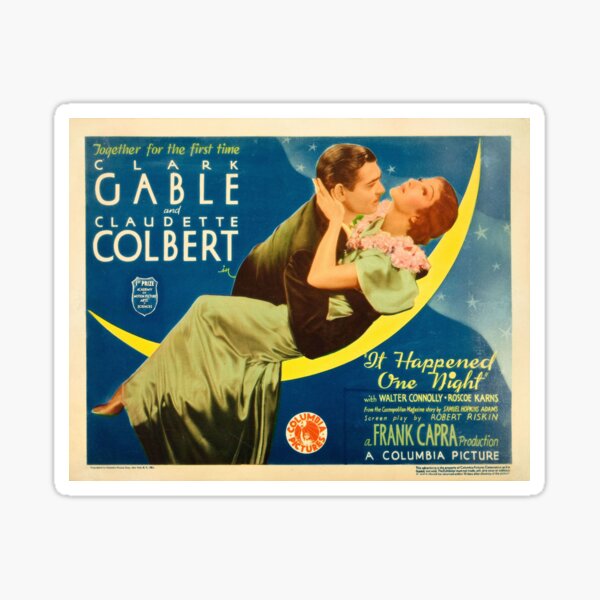 It happened one night Sticker