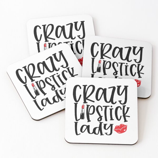 Item preview, CRAZY LIPSTICK LADY designed and sold by thekyngsqueen.
