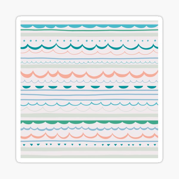 Making waves Sticker