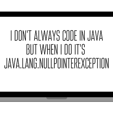 Artwork thumbnail, Funny Java Joke by JustCreativity