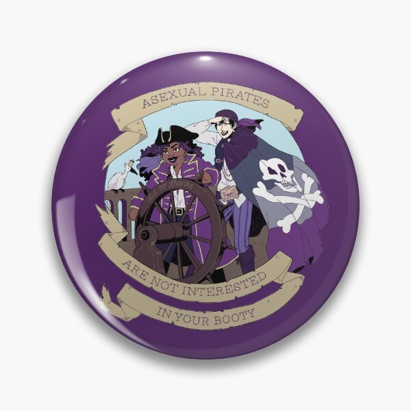 Item preview, Asexual Pirates are not Interested in your Booty designed and sold by evekajander.