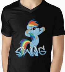 Rainbow Swag Men's V-Neck T-Shirt