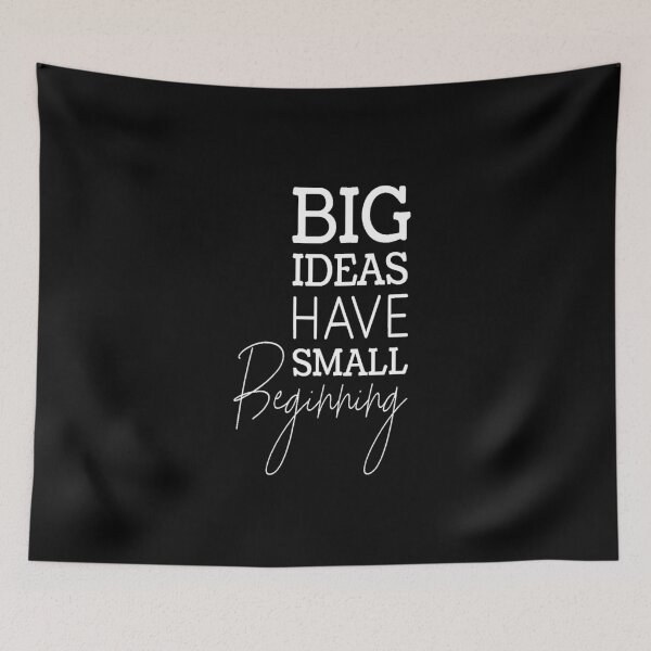 Item preview, Big ideas. Inspirational positiv saying designed and sold by Pameli.