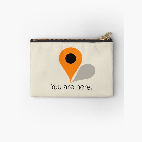 Item preview, Orange Location Icon - You are here designed and sold by ValentinaHramov.