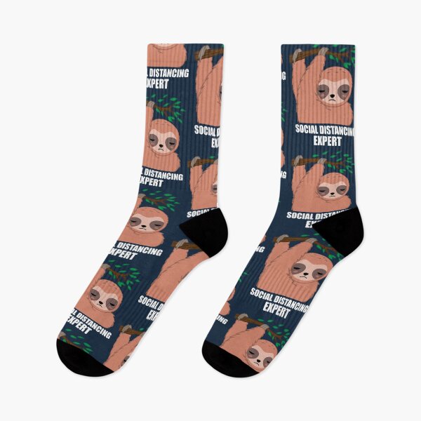 Item preview, Social Distancing Expert Sloth designed and sold by d247.