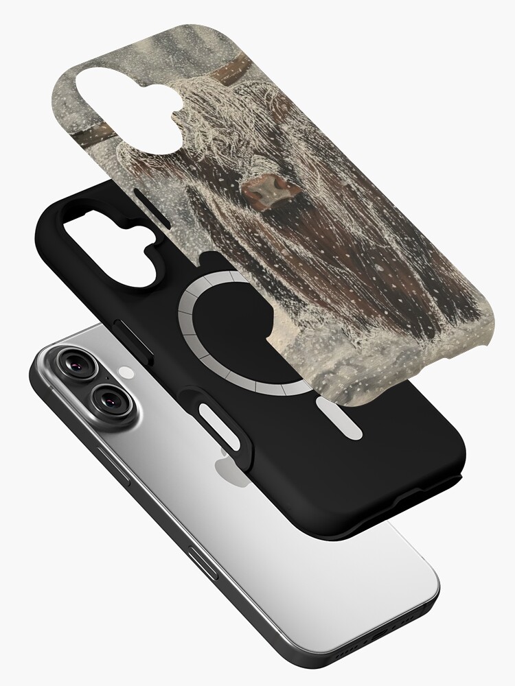 Thumbnail 2 of 4, iPhone Case, Dressed in Snow designed and sold by EuniceWilkie.