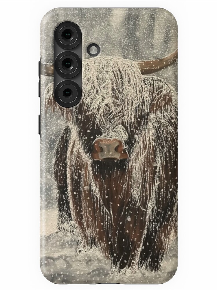 Thumbnail 1 of 4, Samsung Galaxy Phone Case, Dressed in Snow designed and sold by EuniceWilkie.