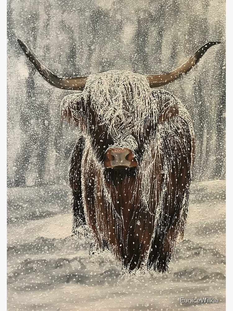 Thumbnail 3 of 3, Poster, Dressed in Snow designed and sold by EuniceWilkie.