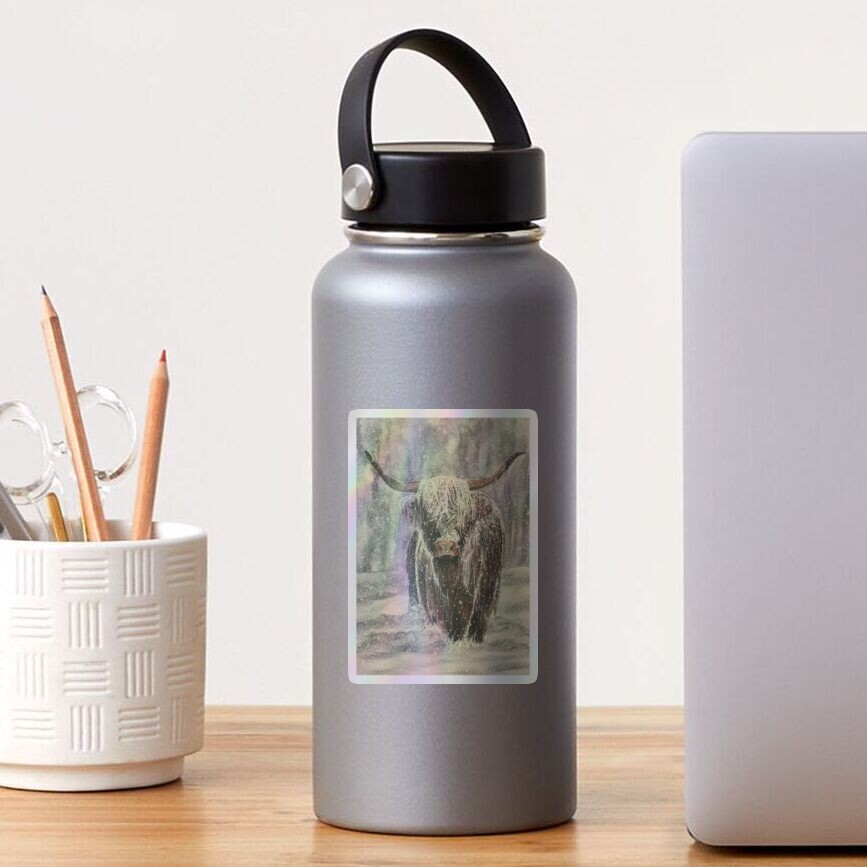 Item preview, Holographic Sticker designed and sold by EuniceWilkie.