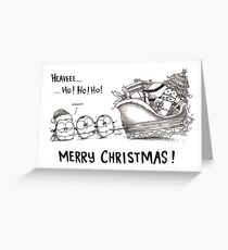Heave Ho Ho Ho - Merry Christmas! Greeting Card