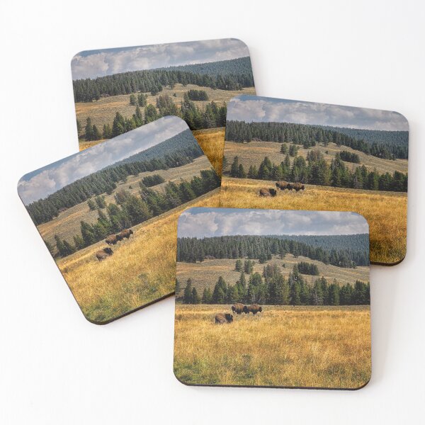 Item preview, Bison in Yellowstone National Park designed and sold by Kathy Weaver.