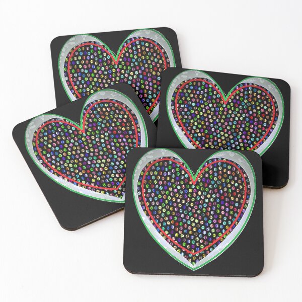 Item preview, COLOR OF YOUR HEART,colorful abstraction designed and sold by Adri Barnard.