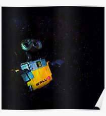 Wall-E in Space! Poster