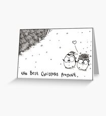 The Best Christmas Present Greeting Card