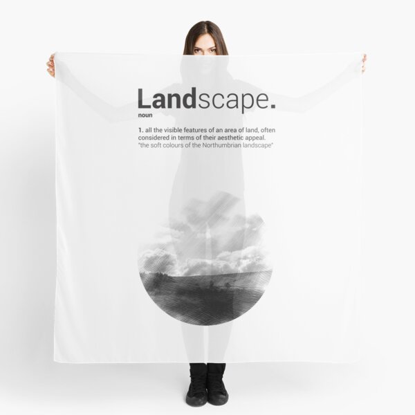 Luke Roberts / Landscape / Cross Hatch Scarf