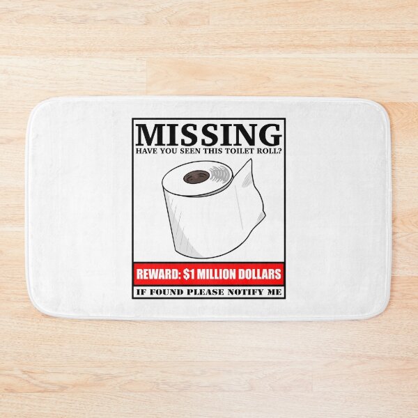 Item preview, Missing Toilet Paper designed and sold by BundaBear.