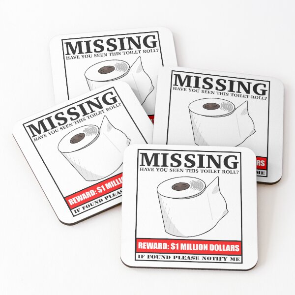 Item preview, Missing Toilet Paper designed and sold by BundaBear.