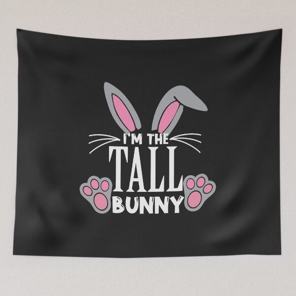 Item preview, Tall bunny funny Matching Easter gift for men women kids designed and sold by hadleydesigns.