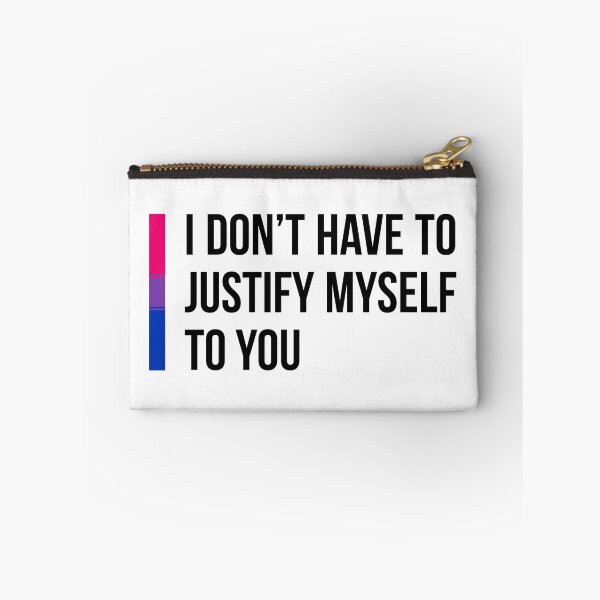 Item preview, Bi: I Don't Have to Justify Myself to You designed and sold by ResonantColors.
