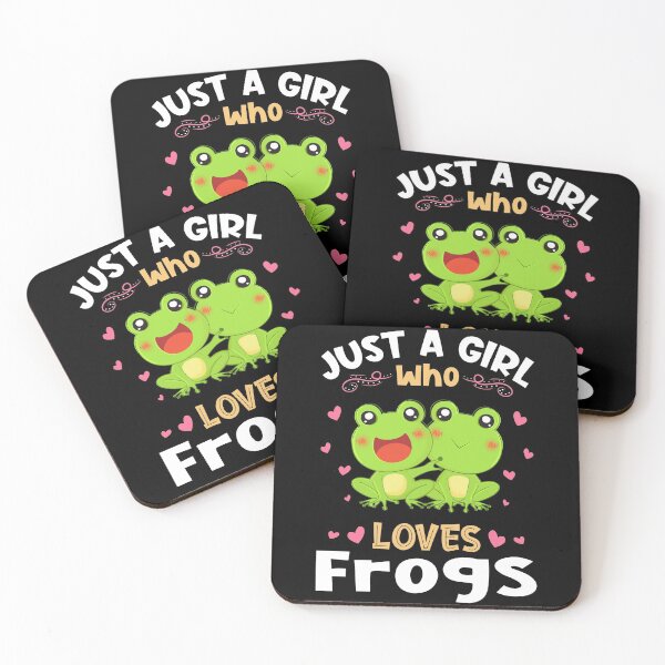 Item preview, Just a Girl who Loves Frogs Gift designed and sold by Hananiah Merch.