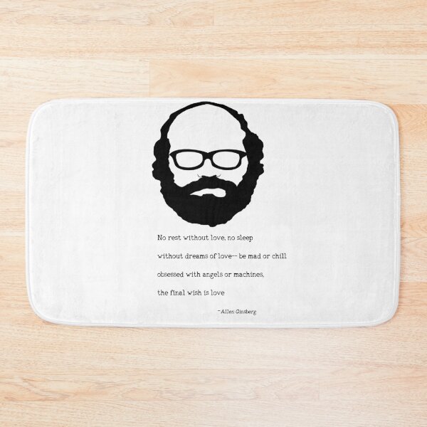 Item preview, Allen Ginsberg  Quote designed and sold by The Dead  Writers Circle.