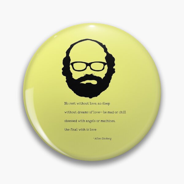 Item preview, Allen Ginsberg  Quote designed and sold by The Dead  Writers Circle.