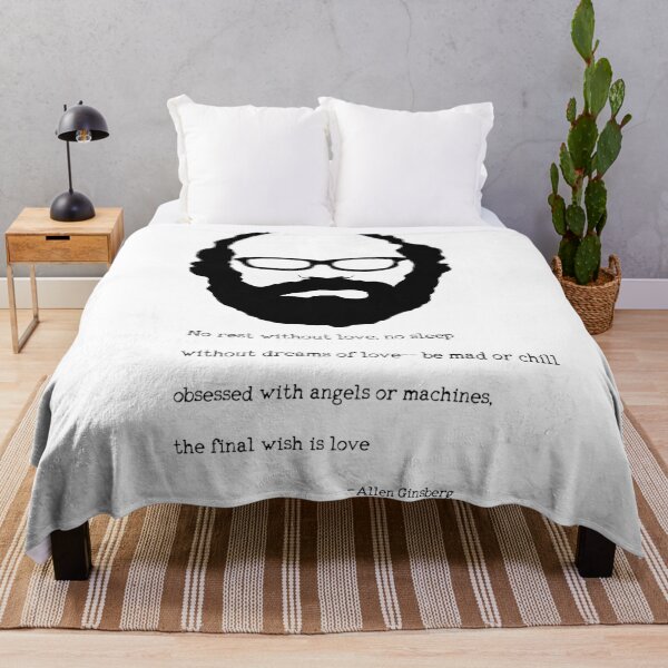 Item preview, Allen Ginsberg  Quote designed and sold by The Dead  Writers Circle.