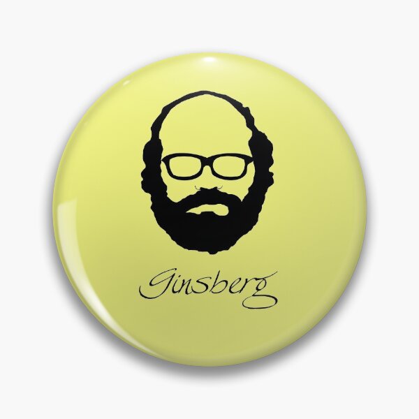 Item preview, Allen Ginsberg Poet designed and sold by The Dead  Writers Circle.