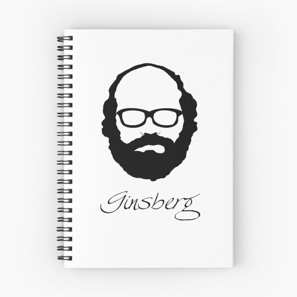 Item preview, Allen Ginsberg Poet designed and sold by The Dead  Writers Circle.