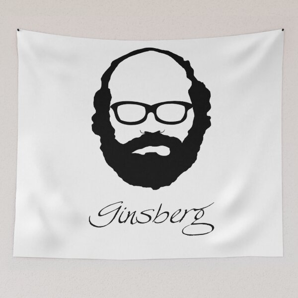 Item preview, Allen Ginsberg Poet designed and sold by The Dead  Writers Circle.