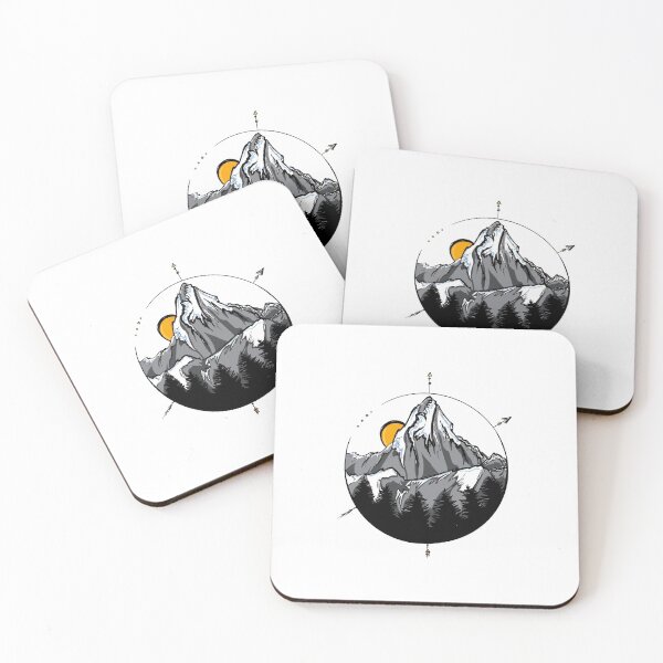 Item preview, Mountainside Sunrise designed and sold by raise-the-ruth.