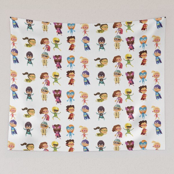 Item preview, Kids Superhero Cartoon Characters designed and sold by theAcollection.