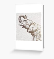 The Wisest Elephant Greeting Card