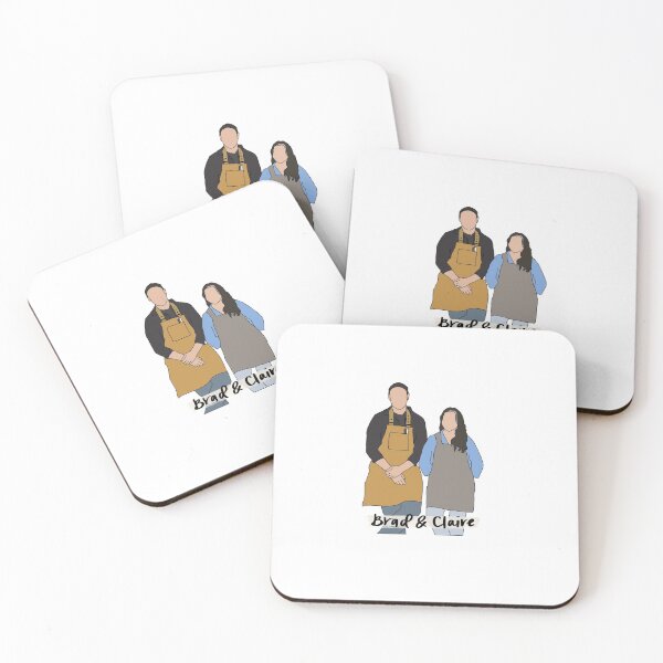 Item preview, Bon Appetit Cast - Brad & Claire designed and sold by emilymoeller.