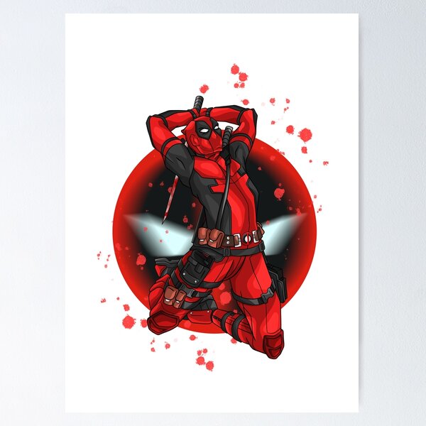 Deadpool Poster Deadpool Ryan Reynolds Minimalist Movie Poster Vintage  Retro Art Print Custom Poster Wall Art Print Home Decor 