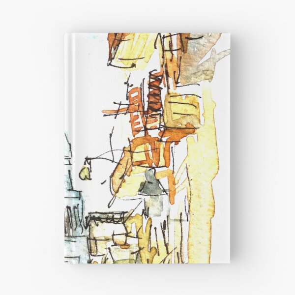 Item preview, Havana Street View With Parliament Watercolor designed and sold by artshop77.