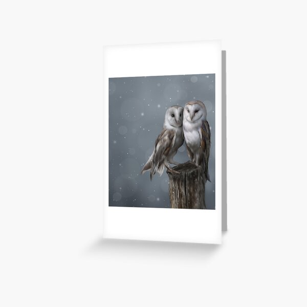 Silent Watchers Greeting Card